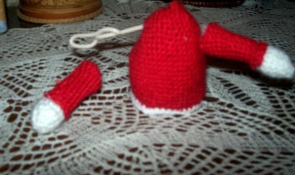 Papá Noel a crochet