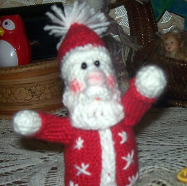 Papá Noel a crochet