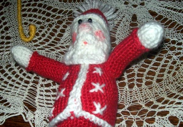 Papá Noel a crochet