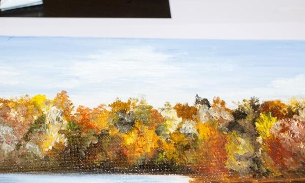 Peinture à l'huile Souffle d'Automne