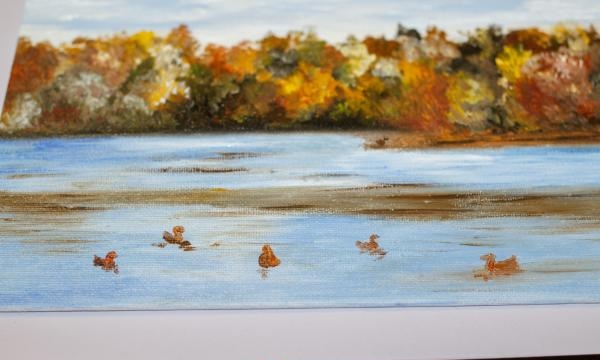 Картина с маслени бои Дъх на есента