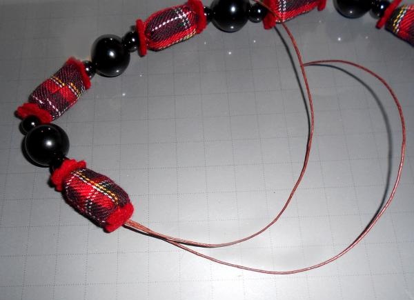 Fabric beads