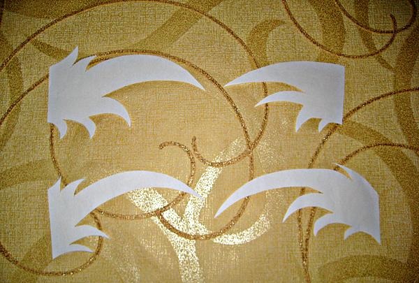 Dekorasyon ng window ng papel ng Bagong Taon