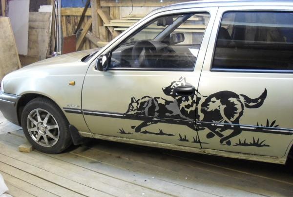 Transforming an old car into a stylish one