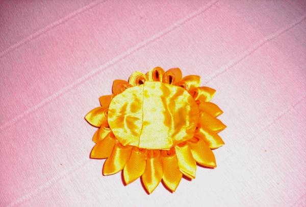 Hair clip Sunflower