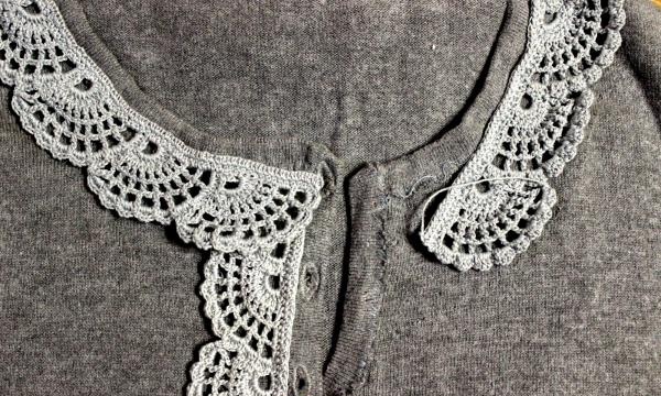 Comment décorer un pull avec de la dentelle