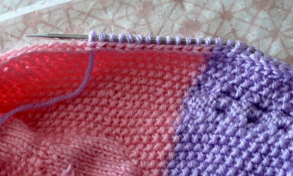 Master class on knitting a baby blanket