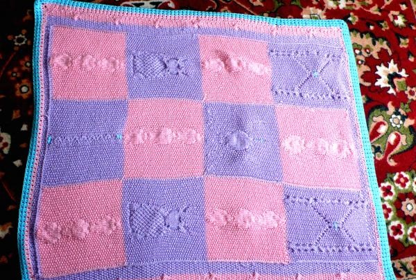 Majstorska klasa pletenja dječjeg pokrivača