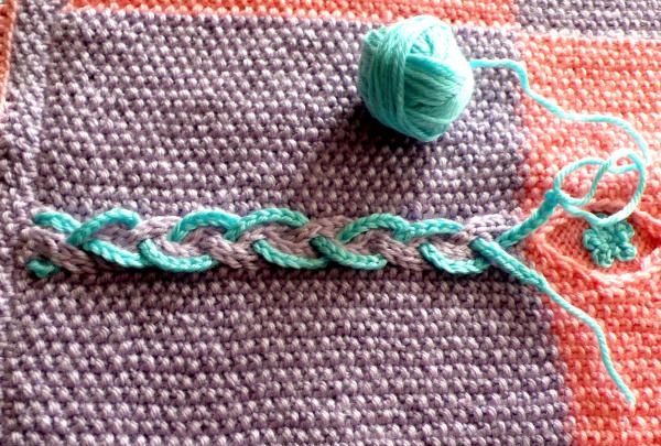 Master class on knitting a baby blanket