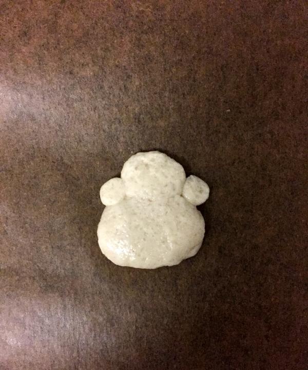 Salt dough monkey