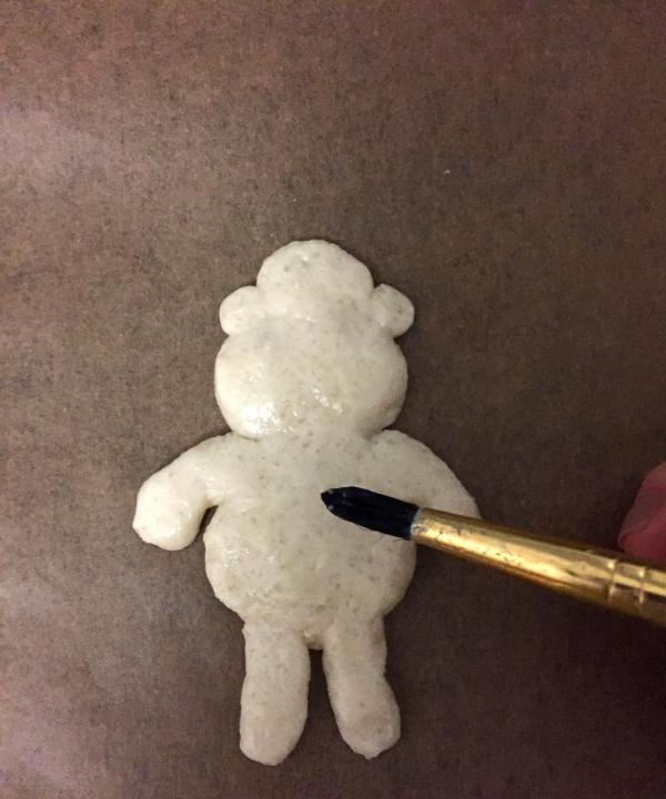 Salt dough monkey