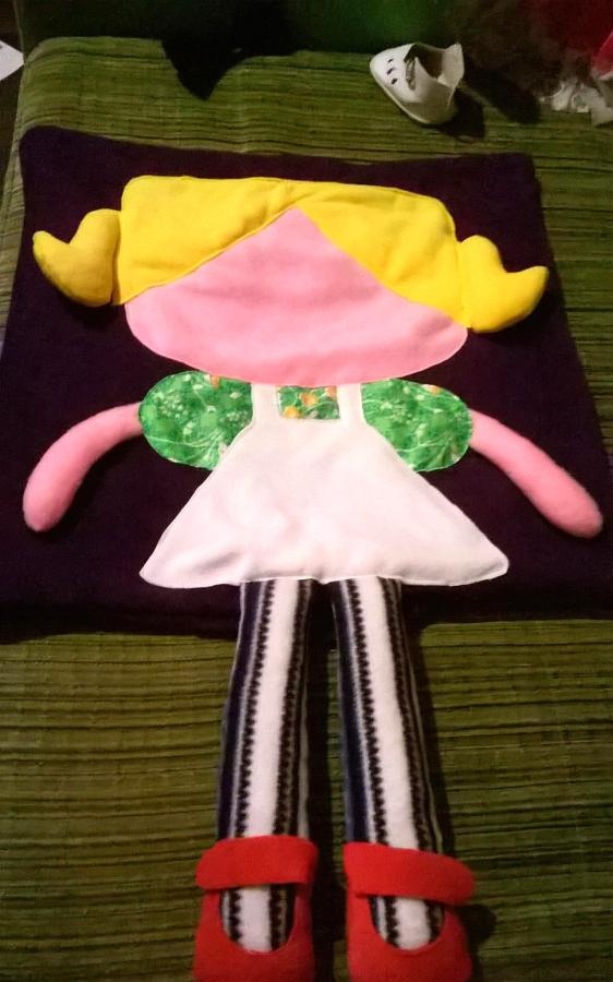Almofada decorativa para menina