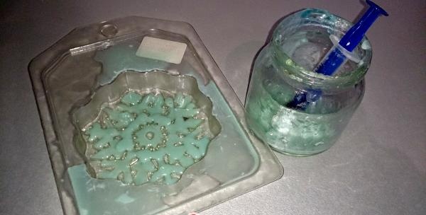 handmade soap Snowflake