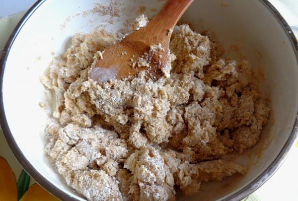 Homemade oatmeal cookies