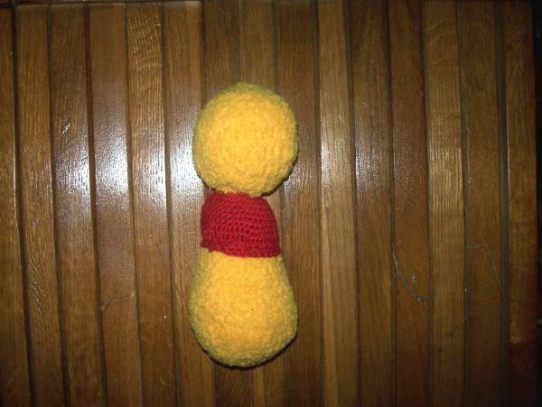 How to knit a toy Winnie the Pooh