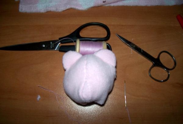 How to make a pink teddy bear