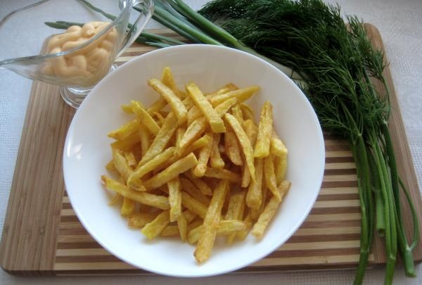 Batatas fritas de acordo com todas as regras