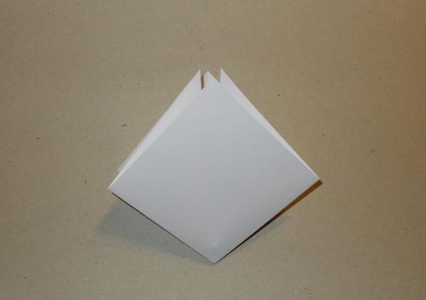 Origami papper blompanel