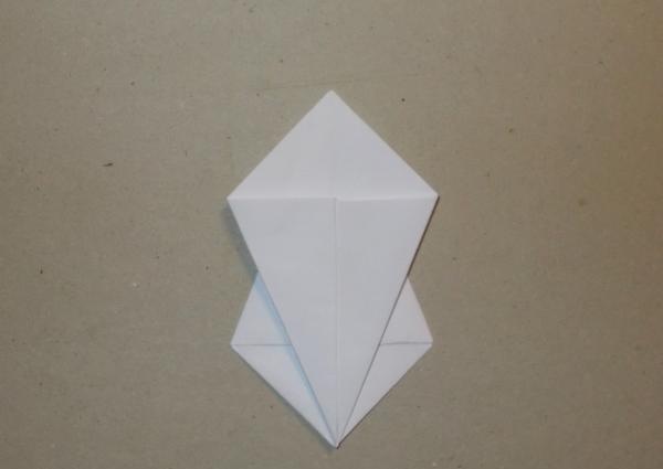 Origami paper flower panel