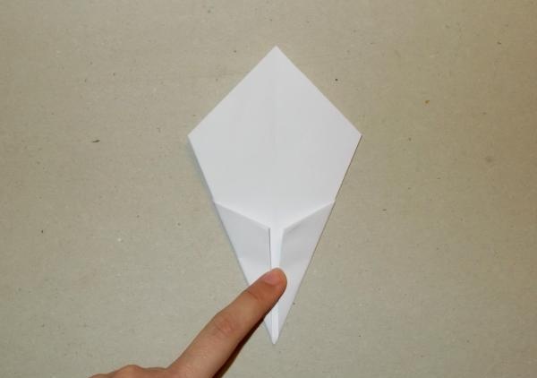 Пано с цветя от хартия оригами
