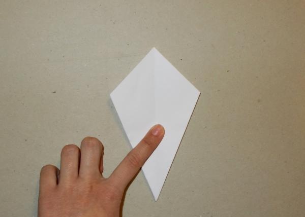 Bloemenpaneel van origamipapier