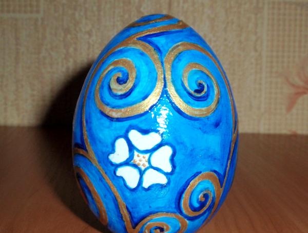 Maľovanie dreveného vajíčka