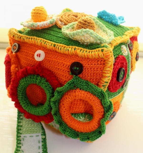 Направи си сам образователен куб за плетене на една кука