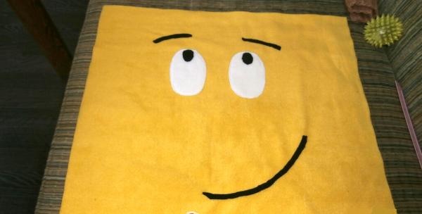 Smiley-Kissen