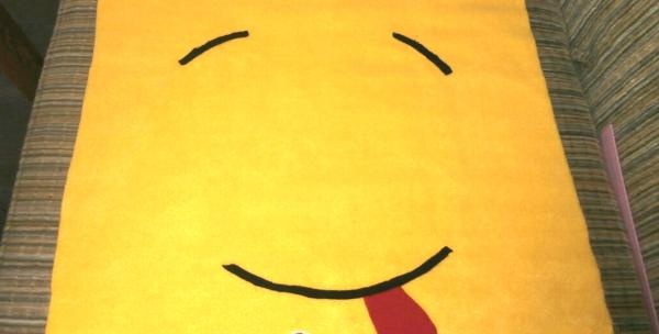 Smiley-Kissen