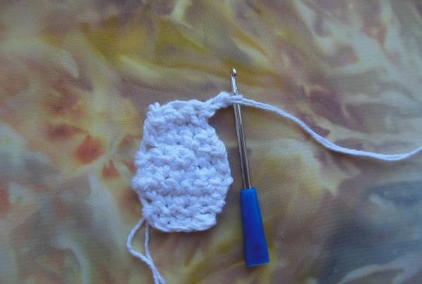 Crochet applique Spring mood