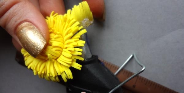 hair clip Dandelions