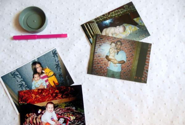 Collage fotogràfic de fotografies infantils