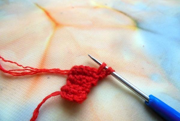 Gloxinia crochet