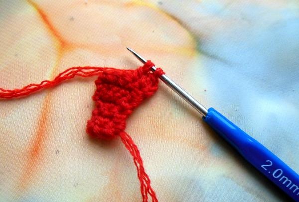 Gloxinia crochet