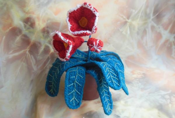 Crochet Gloxinia