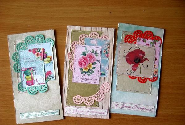 Tarjetas de estilo shabby