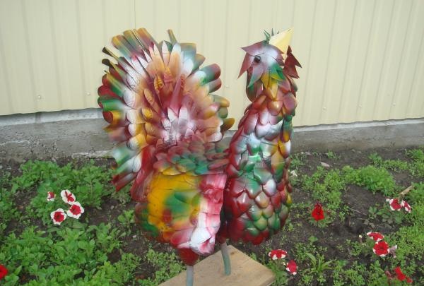Птице направљене од пластичних боца