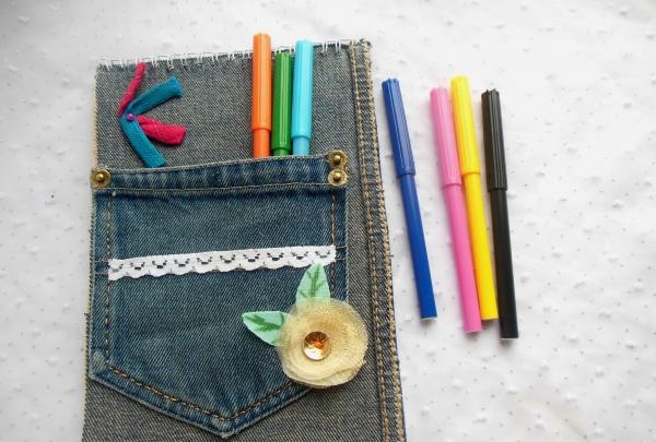 Notepad có viền denim