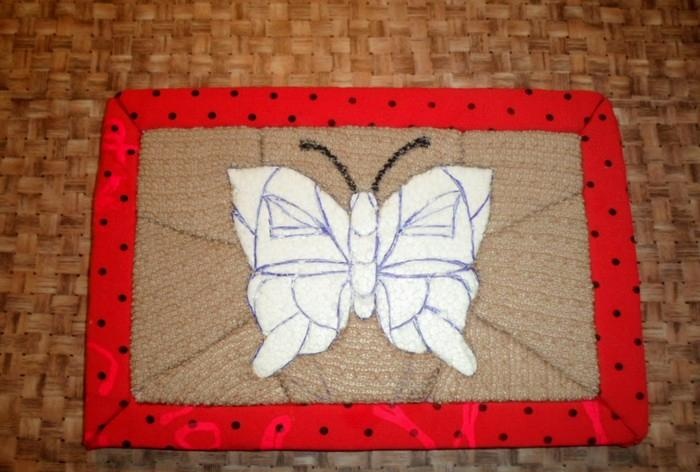 Patchwork uden nål kinusaiga Butterfly