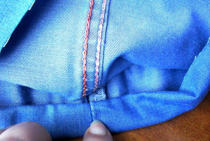 Nowe spodenki ze starych jeansów