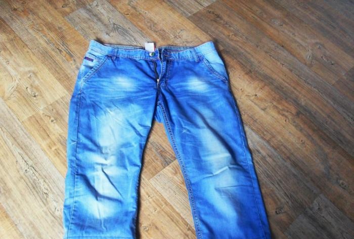 מכנסיים קצרים חדשים מג'ינס ישן