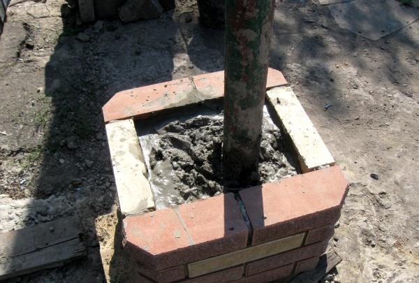 Bygge et mursteinsgjerde