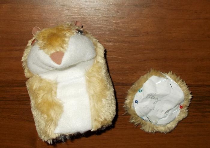 hamster de jucărie moale