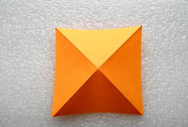 Bunga origami modular