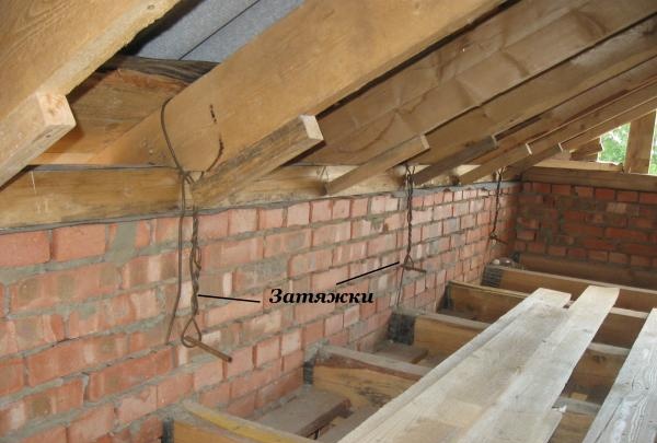 Manufacturing a gable roof