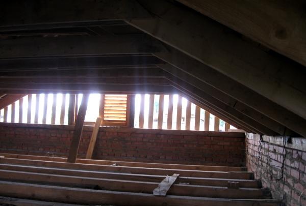 Manufacturing a gable roof