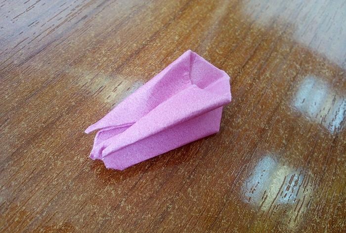 3D-Karte mit Origami-Tulpen