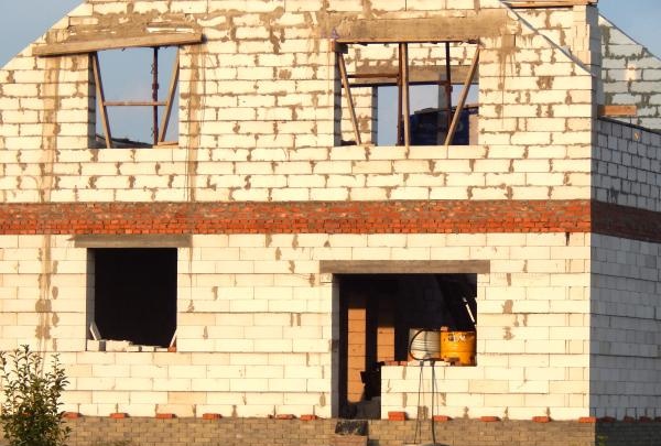 Pagtatayo ng bahay mula sa aerated blocks