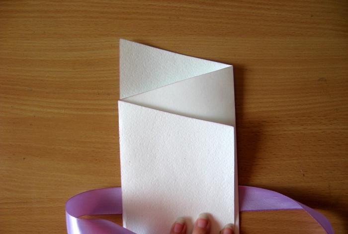 Fold lilla kort ud