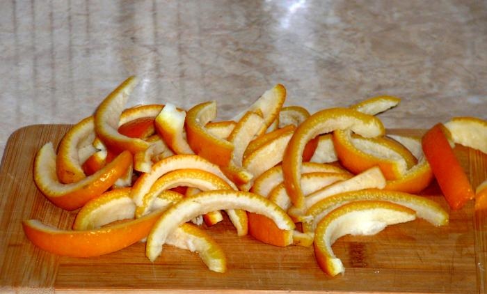 Kandirane korice naranče bez ulja